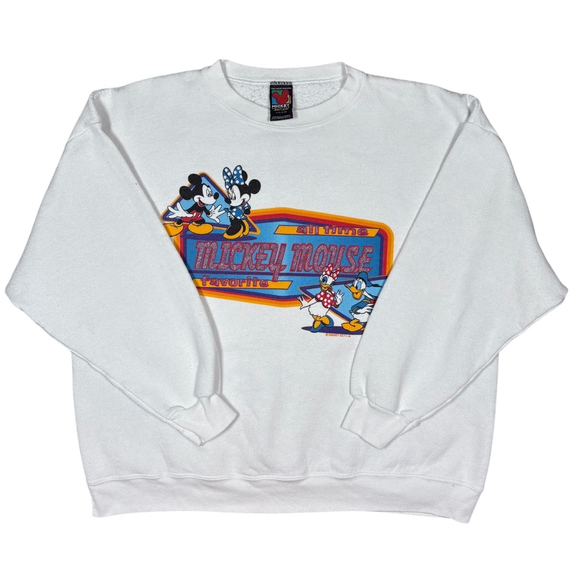 Vintage Disney Mickey Unlimited Mickey Mouse Crewneck Sweater L‎ - Picture 1 of 5